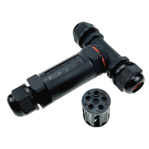 Connettore cavo tipo T a 5 pin impermeabile XY25 IP68, XY25(T5)