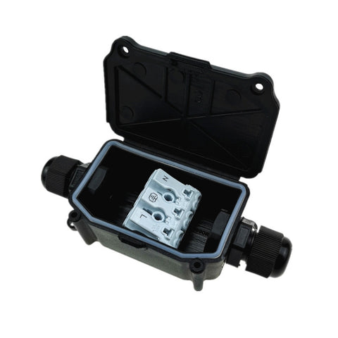 Scatola di giunzione bidirezionale impermeabile IP66 con terminale a pressione 923 a 3 bit, IP66+923