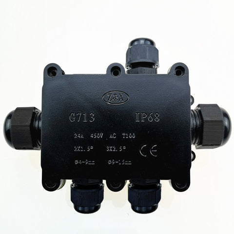 G713 Scatola di giunzione impermeabile a cinque vie IP68 per la protezione del circuito, G713-5P