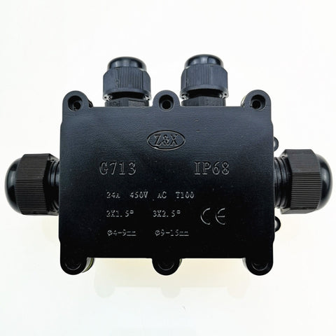 G713 Scatola di giunzione impermeabile a quattro vie IP68 per la protezione del circuito, G713-4P