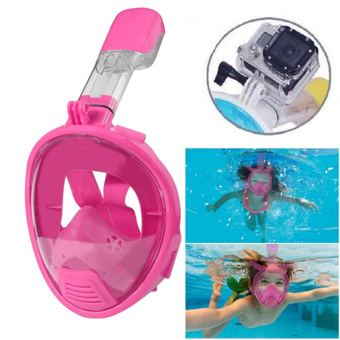 Attrezzatura subacquea per bambini Maschera da snorkeling con design integrale per GoPro Hero11 Black / HERO10 Black / HERO9 Black /HERO8 / HERO7 /6 /5 /5 Session /4 Session /4 /3+ /3 /2 /1, Insta360 ONE R, DJI OsmoAzione e altre action cam, Kids