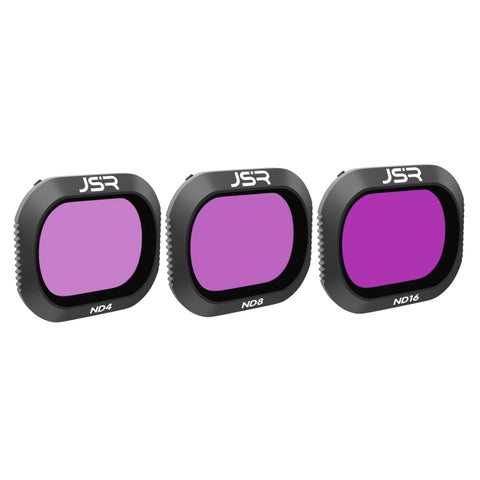 Filtro obiettivo JSR Drone 3 in 1 ND4+ND8+ND16 per DJI MAVIC 2 Pro, ND4+ND8+ND16