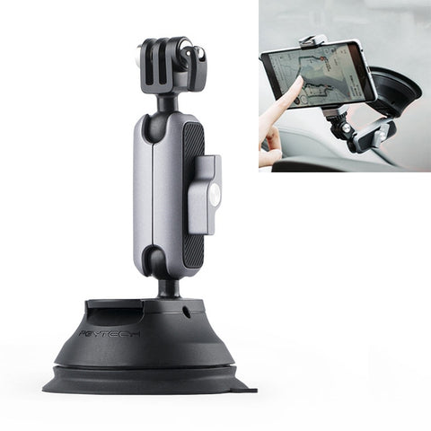 PGYTECH P-GM-132 Supporto per telefono a ventosa per action camera per DJI Osmo Action e GoPro 8/7, P-GM-132