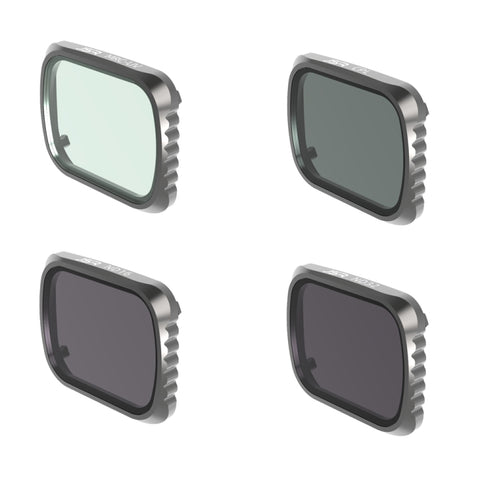 JSR KS 4 in 1 UV + CPL + ND16 + ND32 Filtro obiettivo per DJI Air 2S, telaio in alluminio, UV + CPL + ND16 + ND32