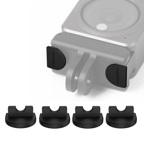 Sunnylife DC339 Spina antisgancio in silicone da 4 pezzi per DJI Action 2