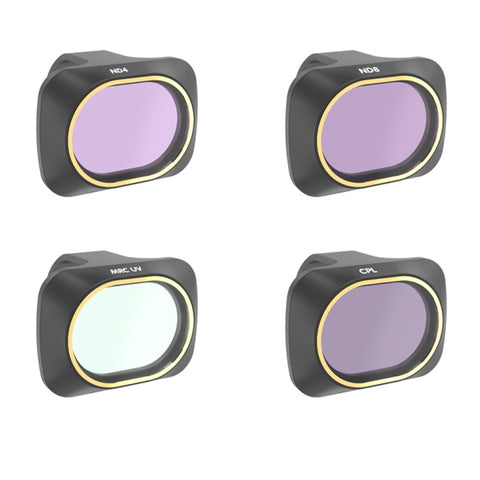 JSR Drone 4 in 1 filtro obiettivo UV + CPL + ND4 + ND8 per DJI MAVIC mini, UV+CPL+ND4+ND8