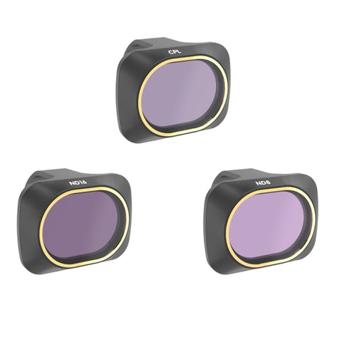JSR Drone 3 in 1 CPL+ND8+ND16 Filtro obiettivo per DJI MAVIC mini, CPL+ND8+ND16