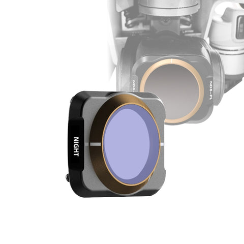 JSR Drone NIGHT Filtro per lente di riduzione dell'inquinamento luminoso per DJI MAVIC Air 2, NIGHT Filter