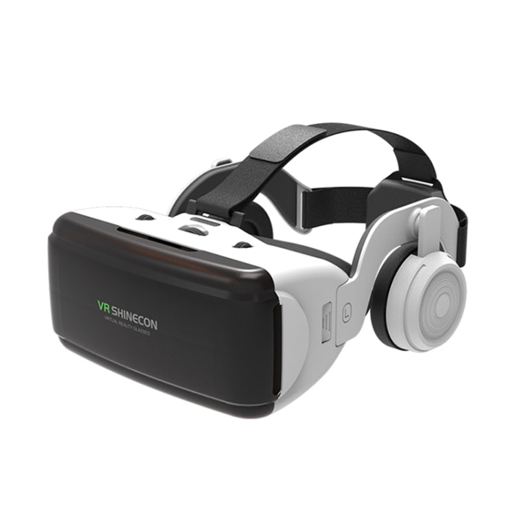 VR SHINECON G06E Occhiali video 3D per realtà virtuale adatti per smartphone da 4,7 pollici - 6,1 pollici con auricolare, G06E