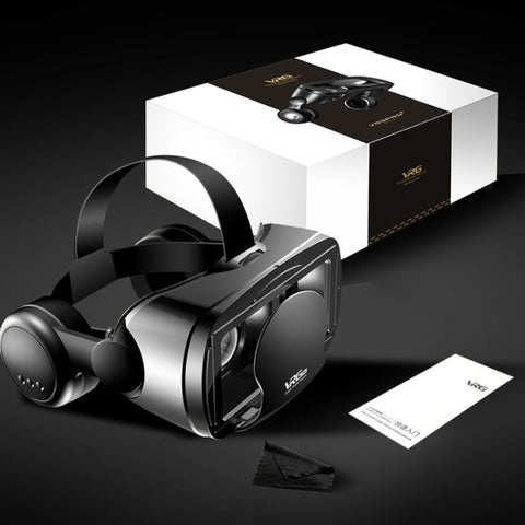 Versione VRG Pro Audio Video Occhiali 3D VR all-in-one per telefono cellulare, without Blu-ray Coated Lenses