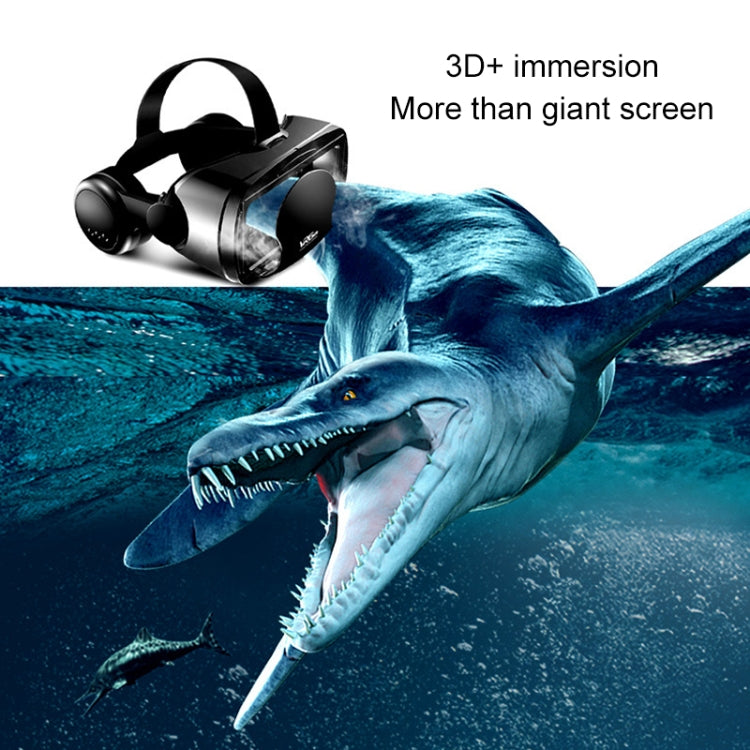 Versione VRG Pro Audio Video Occhiali 3D VR all-in-one per telefono cellulare, without Blu-ray Coated Lenses