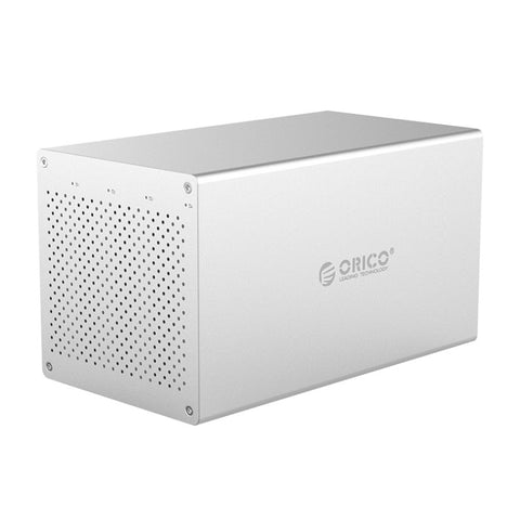 ORICO Honeycomb Series WS400C3 SATA 3,5 pollici 40TB USB-C/Type-C 4 alloggiamenti HDD/SSD in lega di alluminio, USB-C / Type-C 4 Bays