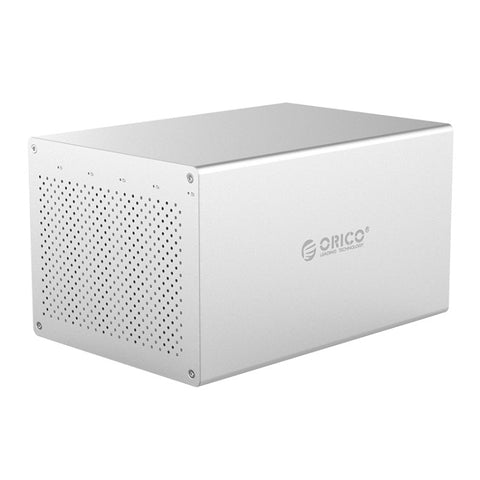 ORICO Honeycomb Series WS500C3 SATA 3,5 pouces 50 To USB-C/Type-C 5 emplacements HDD/SSD en aluminium, USB-C / Type-C 5 baies