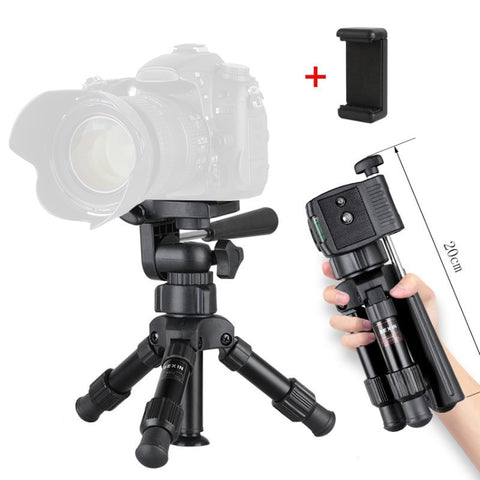 Treppiede per fotocamera da tavolo piccolo e leggero BEXIN MS16 per fotocamera DSLR del telefono, MS16