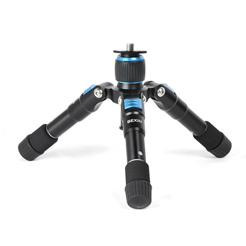 Mini Treppiedi da Viaggio BEXIN MS08 – Treppiede Compatto con Testa a Sfera per Fotocamera DSLR e Smartphone