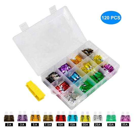 Set di fusibili per auto WUPP ZH-1094B1 120 PZ 2A-35A, ZH-1094B1 120pcs/set