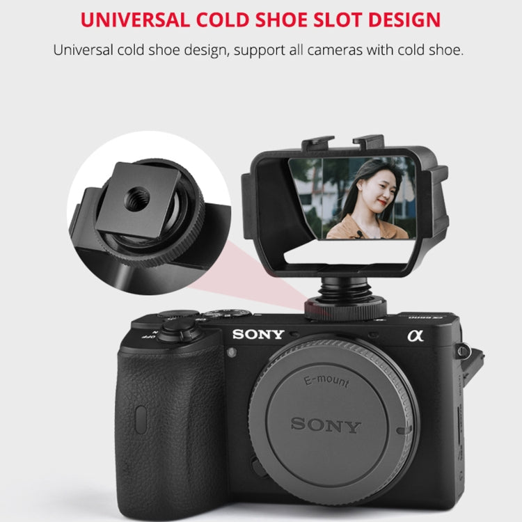 Schermo ribaltabile universale per fotocamera Vlog YELANGU A74