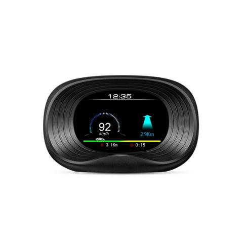 P20 OBD2 + Modalità GPS Display head-up per auto HUD Allarme velocità eccessiva/velocità/temperatura dell'acqua, P20