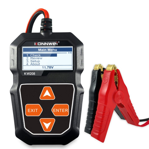 KONNWEI KW208 Tester Batteria Auto con Schermo TFT a Colori e
