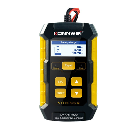 Tester Batteria Auto 3 in 1 KONNWEI KW510 - Caricatore e Riparatore