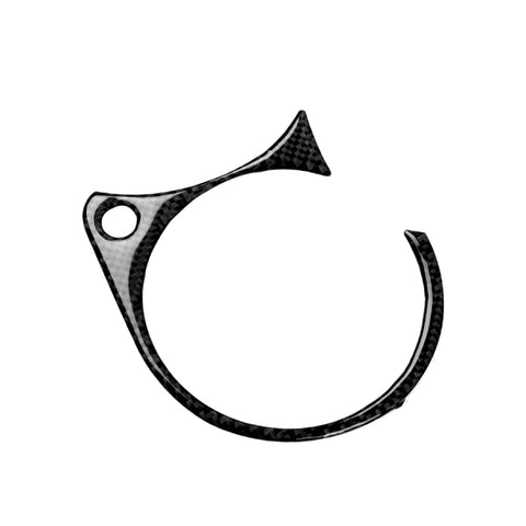Adhésif décoratif pour panneau croisé en fibre de carbone pour Nissan 370Z Z34 2009-, guide vers l'avant et vers l'avant universel, panneau de tableau de bord