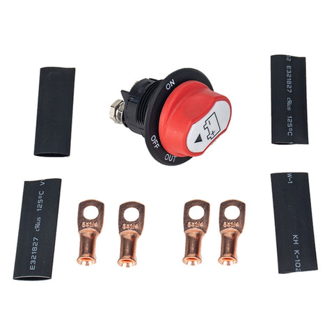 Interrupteur de coupure de batterie pour voiture 100 A, sectionneur rotatif, A2947