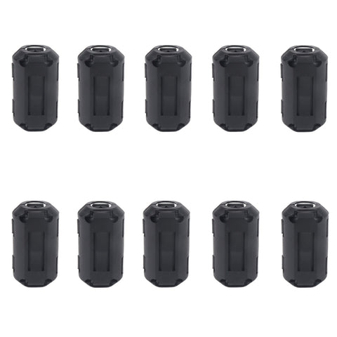 10 pz 7mm anello di smagnetizzazione anti-interferenza anello di ferrite clip per cavo nucleo filtro soppressore di rumore, A3967 - Novalix Store