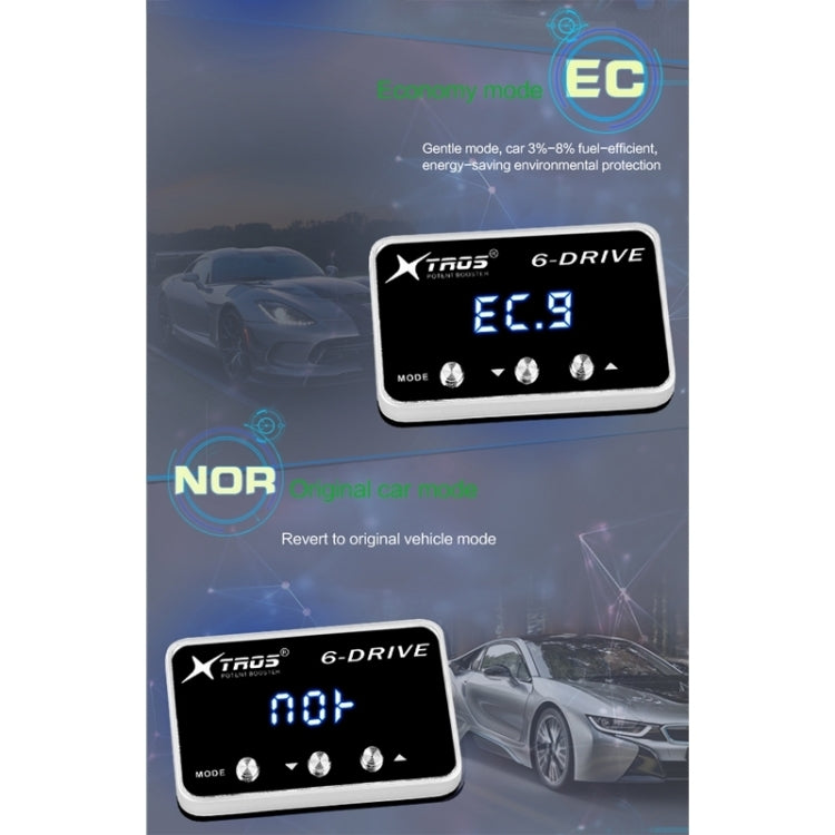 TROS TS-6Drive Potent Booster Electronic Throttle Controller, For Nissan Terra 2018-, For GreatWall Wingle 7 2012, For Nissan Sunny 2011-               ...