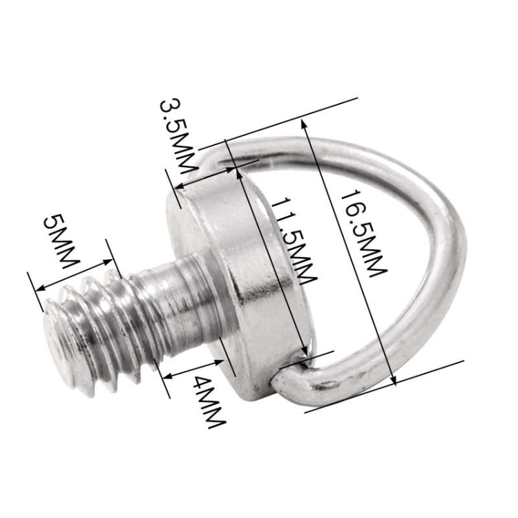 Quick Release Plate Screws 1/4"-20 Adapter for Mounting