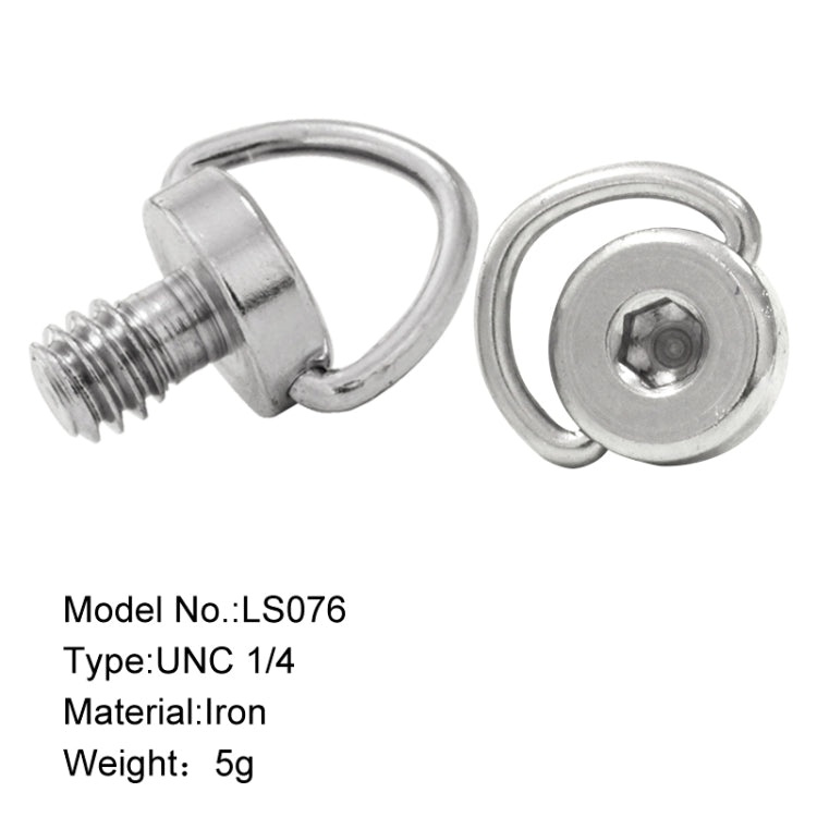 Quick Release Plate Screws 1/4"-20 Adapter for Mounting