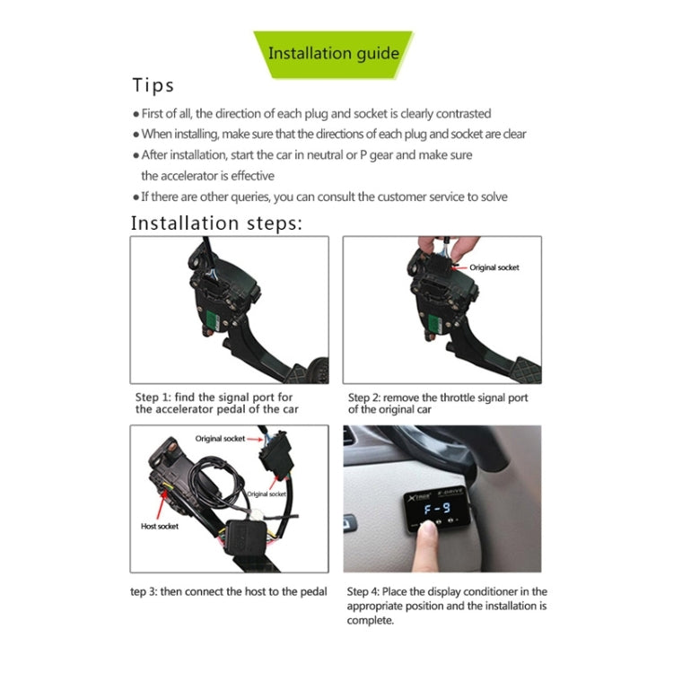 TROS KS-5Drive Potent Booster Electronic Throttle Controller, For Jeep Compass 2018-, For Jeep Renegade 2015-, For Jeep Patriot 2007-2017               ...