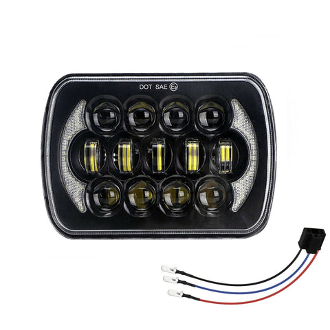 Lampade LED Quadrate 7 Pollici H4 per Auto - 30000LM 300W per Jeep