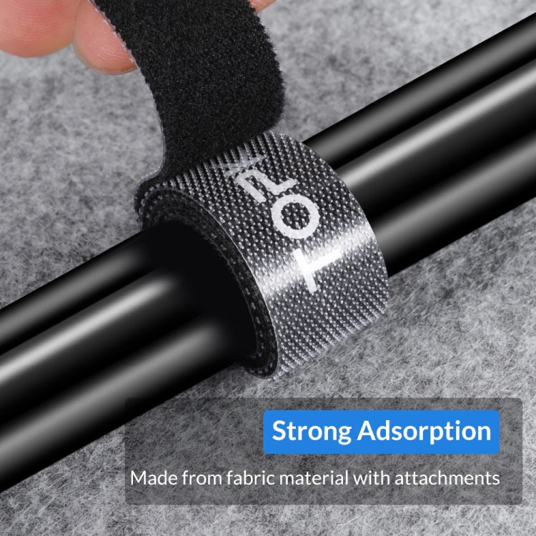 Reusable Nylon Cable Ties - 4 Pack, 1m to 5m Lengths