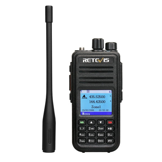 RETEVIS RT3S 136-174 MHz + 400-480 MHz 3000CH Palmare DMR Radio digitale bidirezionale Walkie Talkie, RT3S