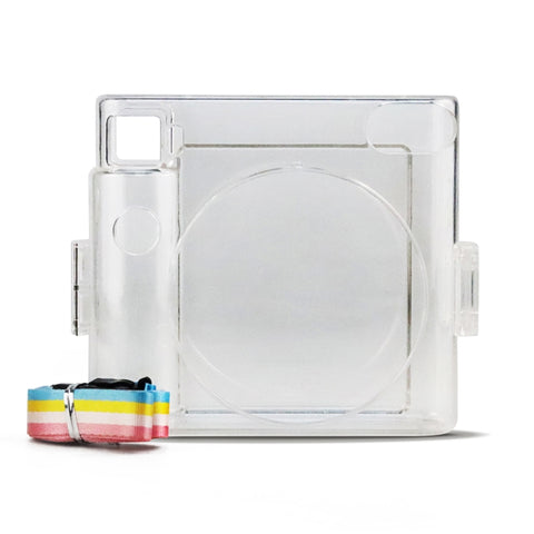 Sac pour appareil photo en cristal transparent avec tracolla pour Fujifilm Instax Square SQ1, pour Fujifilm Instax Square SQ1