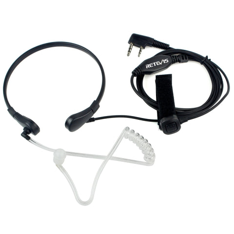 RETEVIS TK Gola PTT Covert Tubo acustico Auricolare Microfono altoparlante per H-777 / RT-5R / RT-5RV / RT-B6, TK Gola