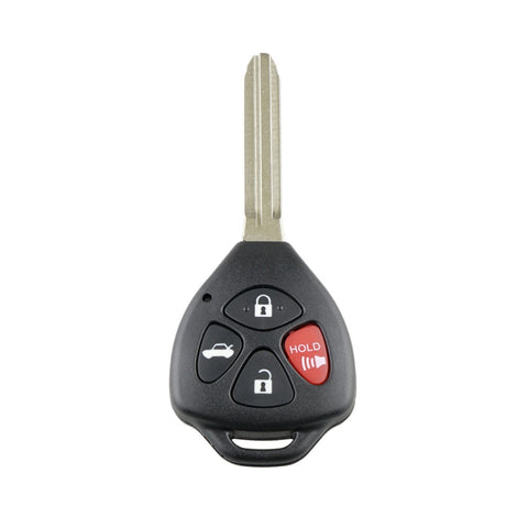 Chiave telecomando per auto a 4 pulsanti GQ4-29T 314MHZMHZ + 67 chip per Toyota Corolla 2008-2010, Per Toyota Corolla 2008-2010 4 pulsanti 67 Chip