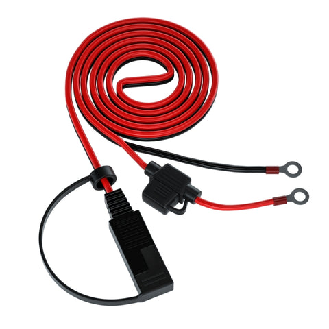 CS-1423A1 Cavo terminale OT da 1,4 m con presa SAE + fusibile da 10 A, CS-1423A1