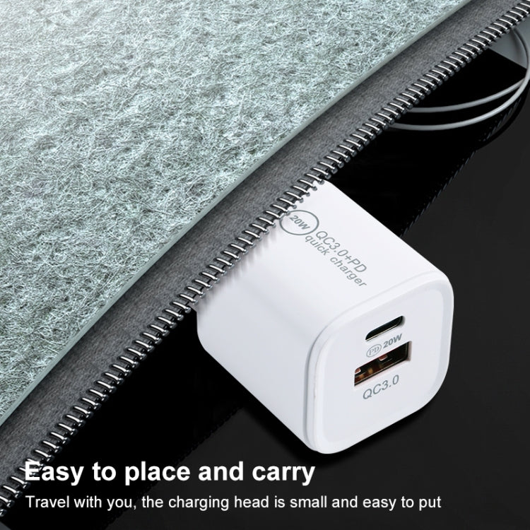 20W QC3.0 + PD Quick Charger with Multiple Plug Options