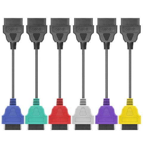 Cavo Adattatore OBD per Scansione ECU Fiat - 6 Colori Disponibili