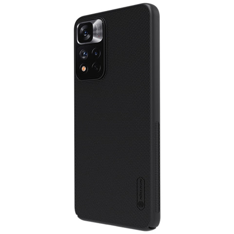 Per Xiaomi Redmi Note 11 Pro Global / 11 Pro Global 5G / 11 Pro+ 5G India / 11E Pro 5G NILLKIN Custodia per PC con texture concavo-convessa satinata (Nero), Per Xiaomi Redmi Note 11 Pro Glogal