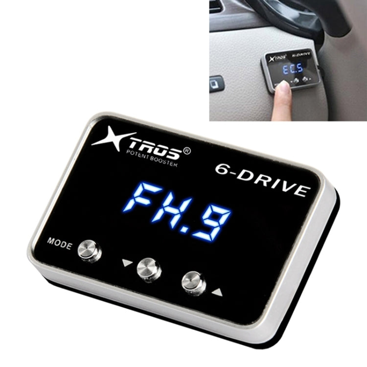 TROS TS-6Drive Potent Booster Electronic Throttle Controller, For Toyota Wish 2010-, For Toyota Wigo 2017-, For Toyota Agya 2018-, For Toyota Rush 2018-...