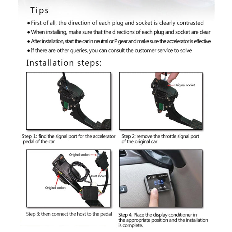 TROS TS-6Drive Potent Booster Electronic Throttle Controller, For Mitsubishi Strada 2015-, For Mitsubishi Strada 2005-2014, For Mitsubishi Xpander 2017-...