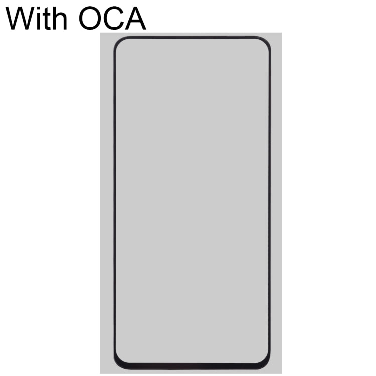 Front Screen Outer Glass Lens with OCA Optically Clear Adhesive for Xiaomi, Redmi K30 / Redmi K30i 5G                                                   ...