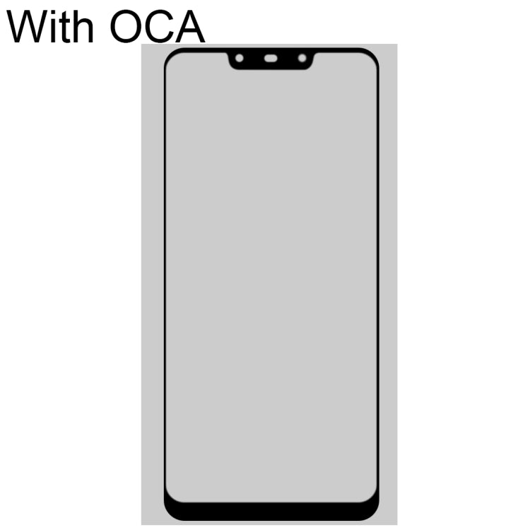 Front Screen Outer Glass Lens with OCA Optically Clear Adhesive for, For Honor 8C, For Huawei Nova 3, For Huawei Nova 3i, For Huawei Nova 4e            ...