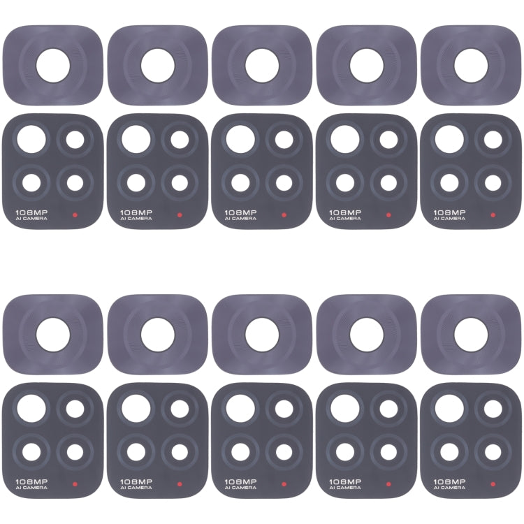 10 PCS Back Camera Lens for Xiaomi Redmi & Note Series