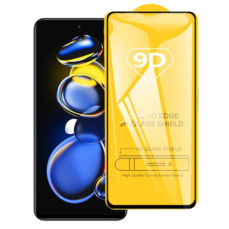 9D Full Glue Screen Tempered Glass Film For Xiaomi Redmi Note 11T Pro/11T Pro+/11T Pro+ Astro Boy Limited Edition                                       ...