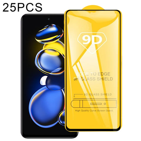25 PCS 9D Pellicola in vetro temperato per schermo completamente colla per Xiaomi Redmi Note 11T Pro/11T Pro+/11T Pro+ Astro Boy Edizione limitata, For Xiaomi Redmi Note 11T Pro/11T Pro+/11T Pro+ Astro Boy Limited Edition/Poco X4 GT(25 PCS) - Novalix Store