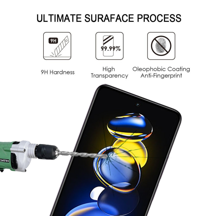 Full Glue Cover Screen Protector Tempered Glass Film For Xiaomi Redmi Note 11T Pro/11T Pro+/11T Pro+ Astro Boy Limited Edition                          ...