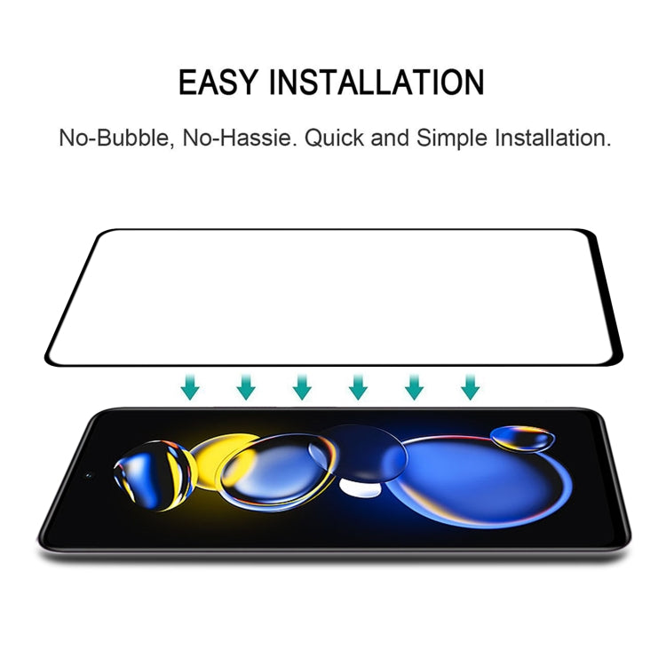 Full Glue Cover Screen Protector Tempered Glass Film For Xiaomi Redmi Note 11T Pro/11T Pro+/11T Pro+ Astro Boy Limited Edition                          ...